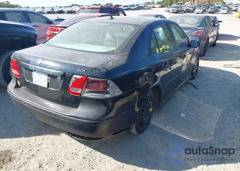2004 Saab 9-3 from USA, damaged, VIN YS3FB49S441043197